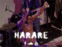 Tablet Screenshot of hararemusic.com